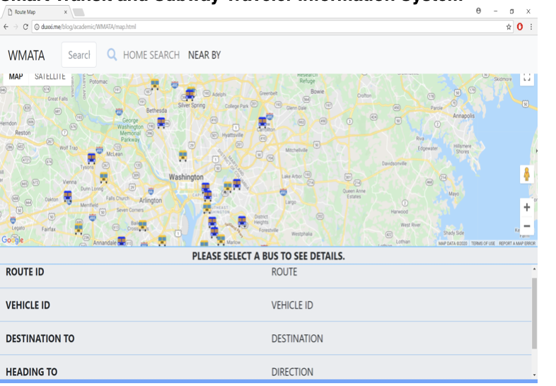 Smart Transit and Subway Traveler Information System